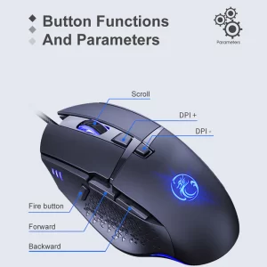 iMice-T91-Fire-Button-Design-USB-Wired-Gaming-Mouse-Computer-Gamer-7200-DPI-Optical-Mice-for